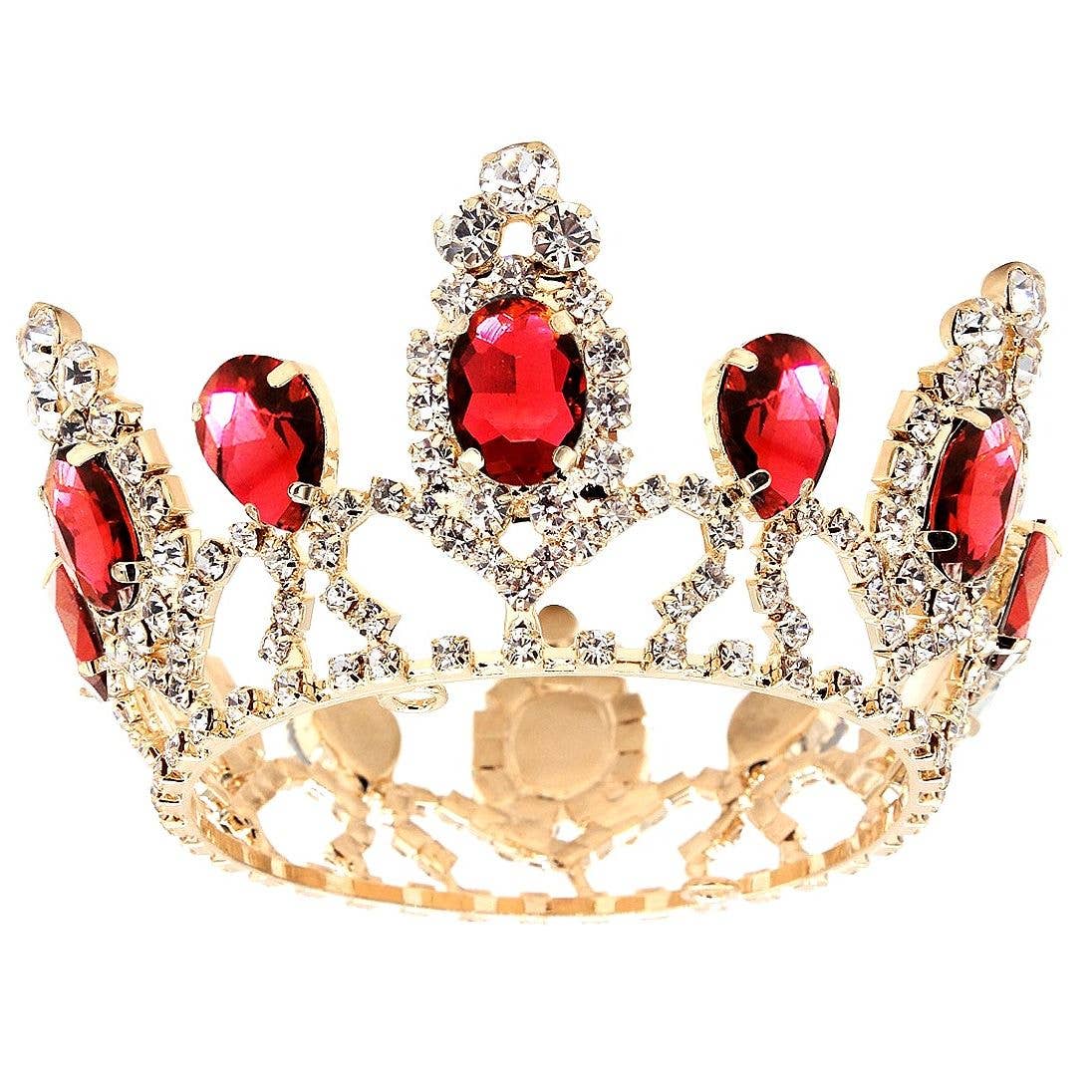 Diacly - Wholesale Tiara - Women's - Rhinestone Small Tiny Mini Crown 6 Different Color14