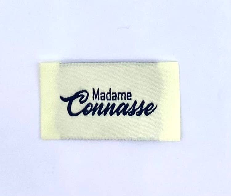 L’Étiquette Home Couture - Wholesale Craft Supplies - Sew-on label: Madame Connasse - VANILLA1
