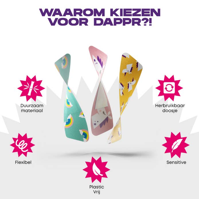 Dappr - Wholesale Bandaids/Bandages - UNICORN1