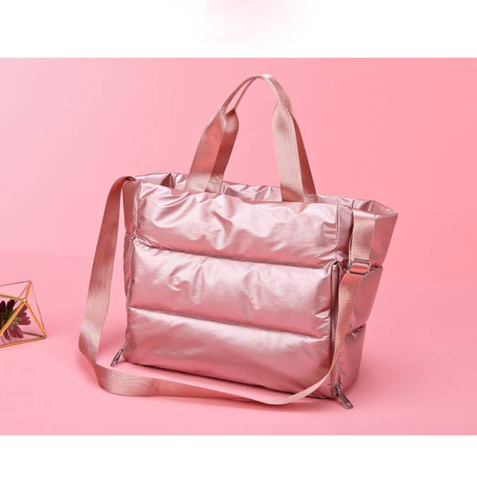 The Pathz - Hats, Bags & Lifestyle - Wholesale Shoulder Bag - Women's - Izzy - Puffer Weekender Bag4