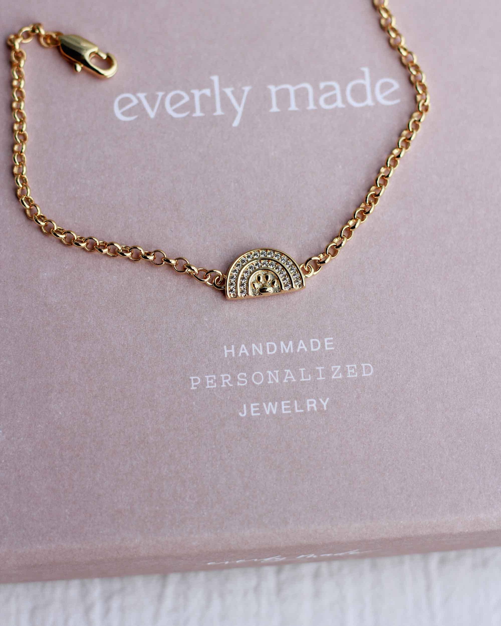 Everly Made - Vendita all'ingrosso Bracciali a catena e a maglie - Braccialetto Ponte dell'Arcobaleno - Perdita di Animale Domestico6