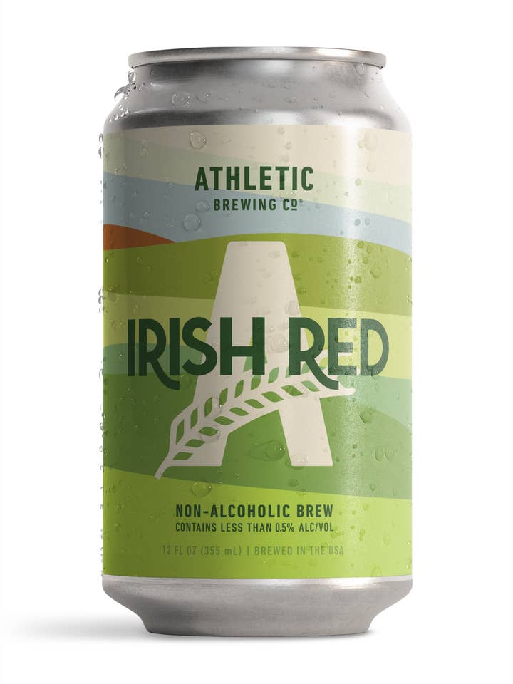Irish Red (Non-Alcoholic) 24-Can Case of 4x6-Packs for wholesale by Athletic Brewing Company