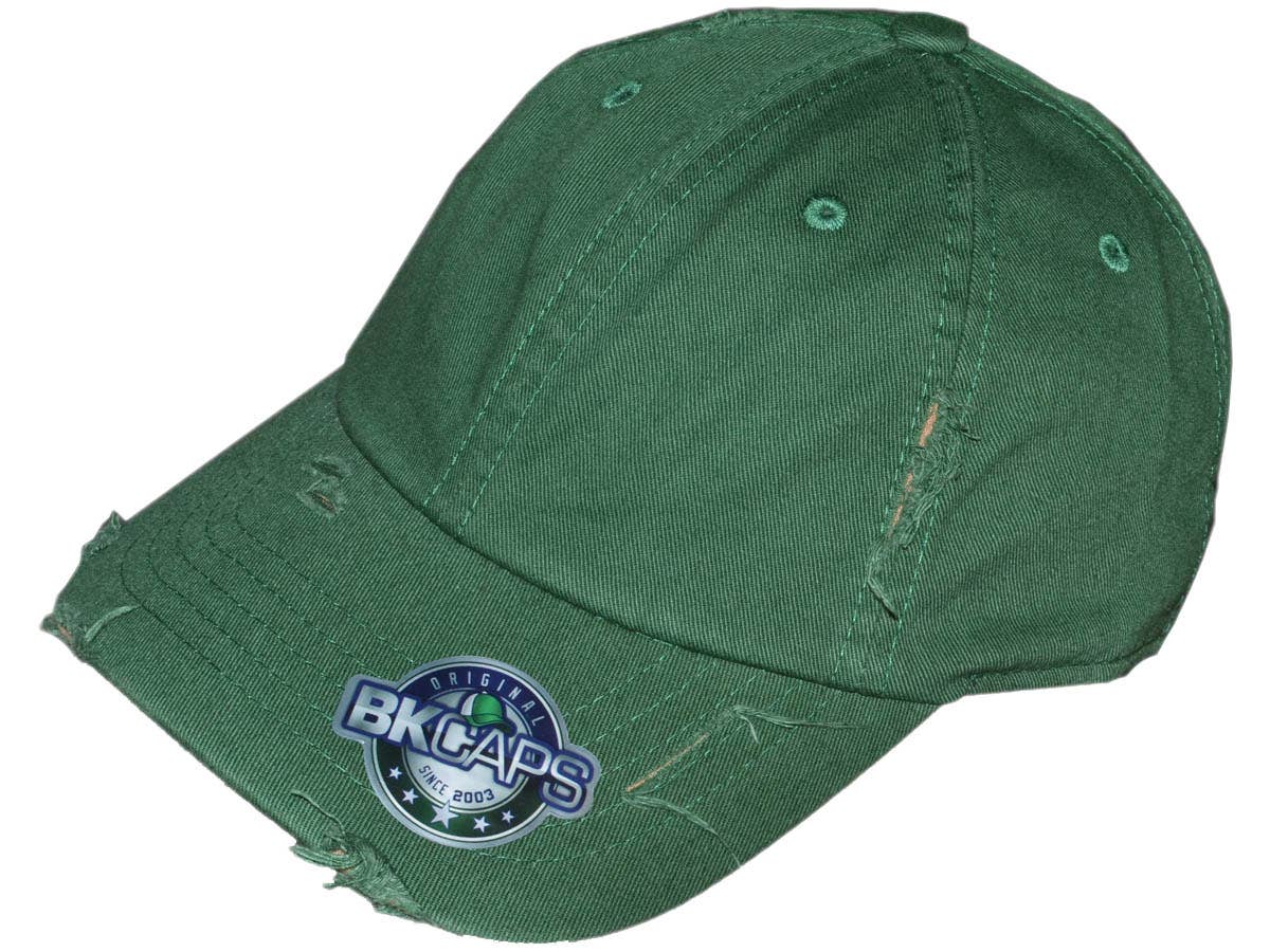 Buck Wholesale - Vendita all'ingrosso Cappellino da baseball - Unisex - Cappello vintage da papà, in cotone di alta qualità, a basso profilo, strappato23