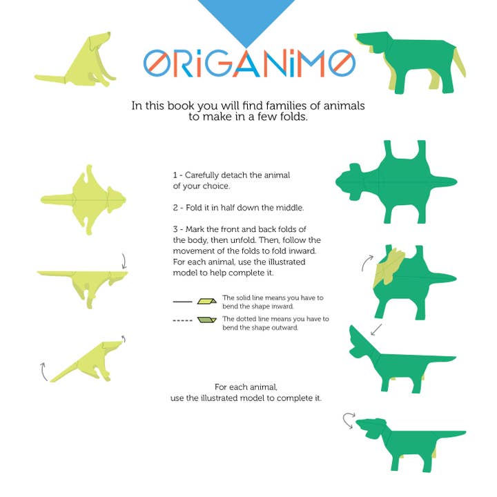 Schiffer Publishing - Wholesale Coloring & Activity Book - Adult - Baby Animals: Fold & Play1