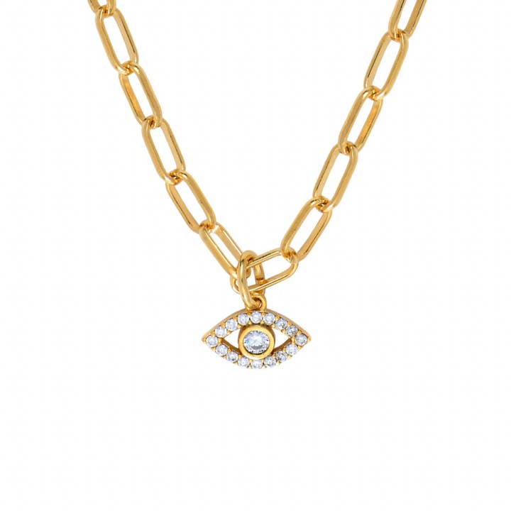 Eyla Necklace / eye for wholesale by A.B. Paris