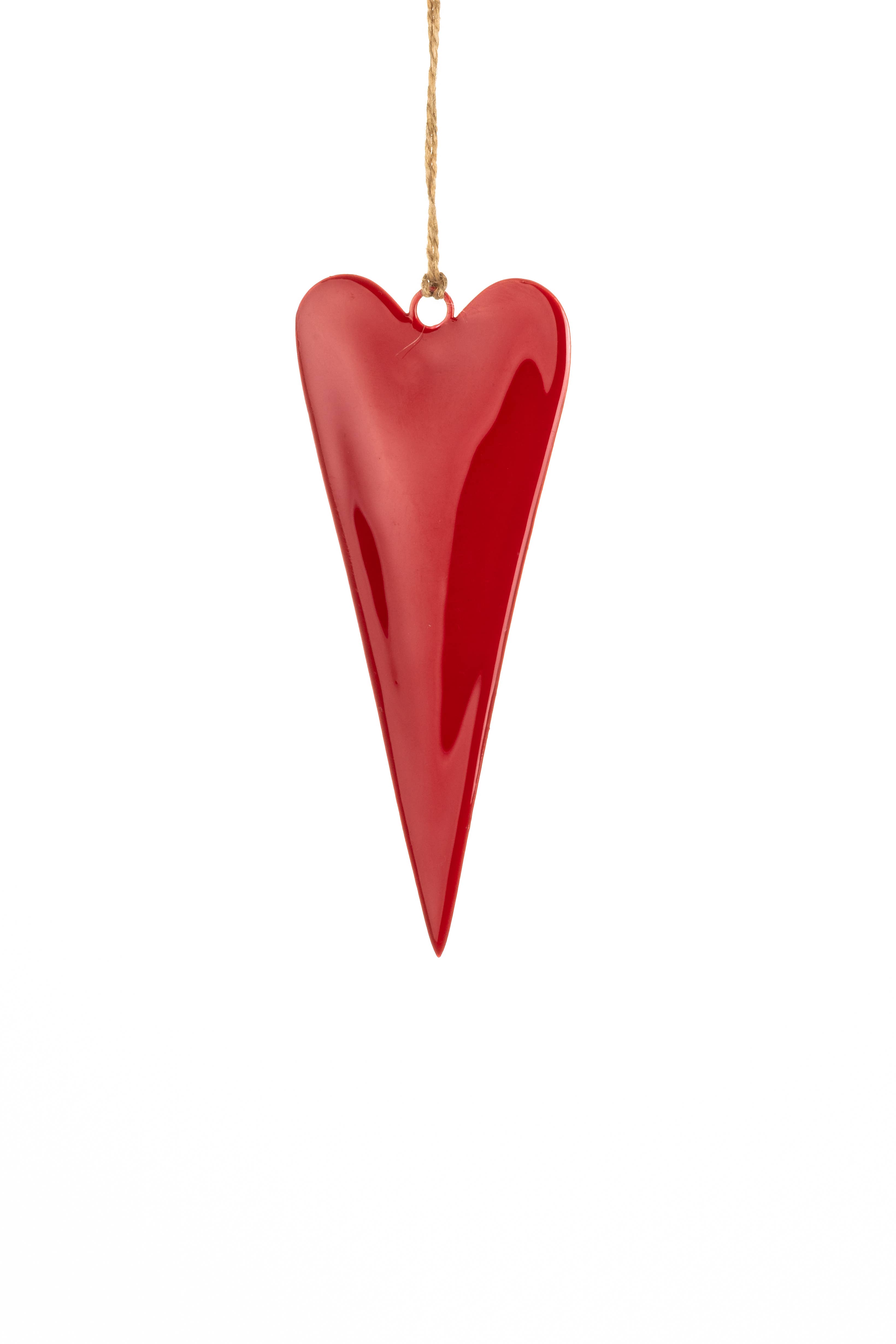 Shoeless Joe Ltd – wholesale Ornament – Slim Red Heart