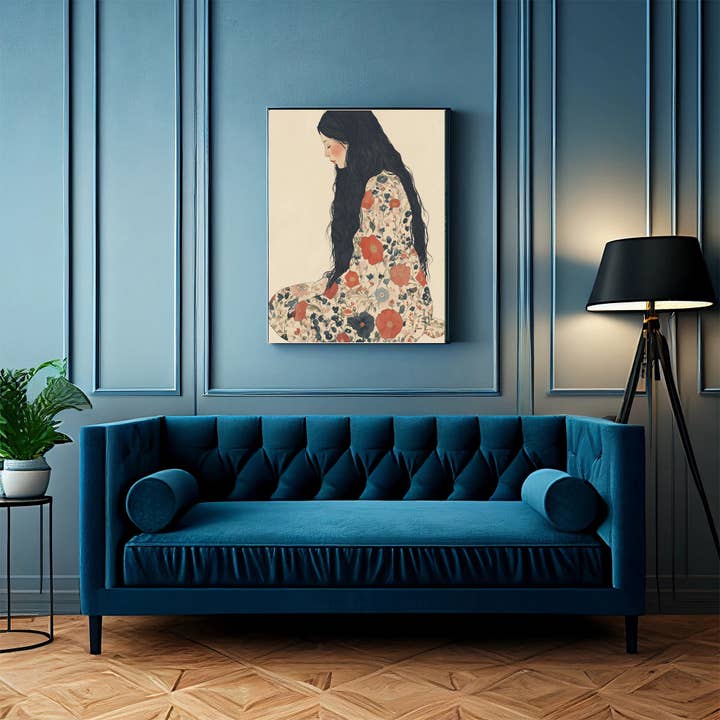 Kumo Art Prints – wholesale Art print – Female Flower Art Print 1