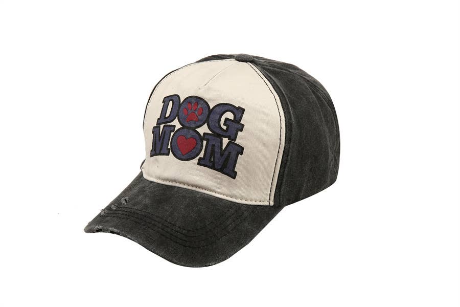Nima Accessories Inc - Wholesale Baseball Cap - Women's - Ladies DOG MOM Themed Adjustable Baseball CAP Hat0