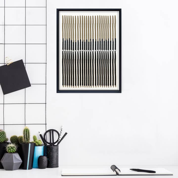 Ready2hangart, Inc. – Großhandel Kunstdruck – Abstrakte neutrale Clii 'Leinwand Wandkunst von ChiChi d_Cor7