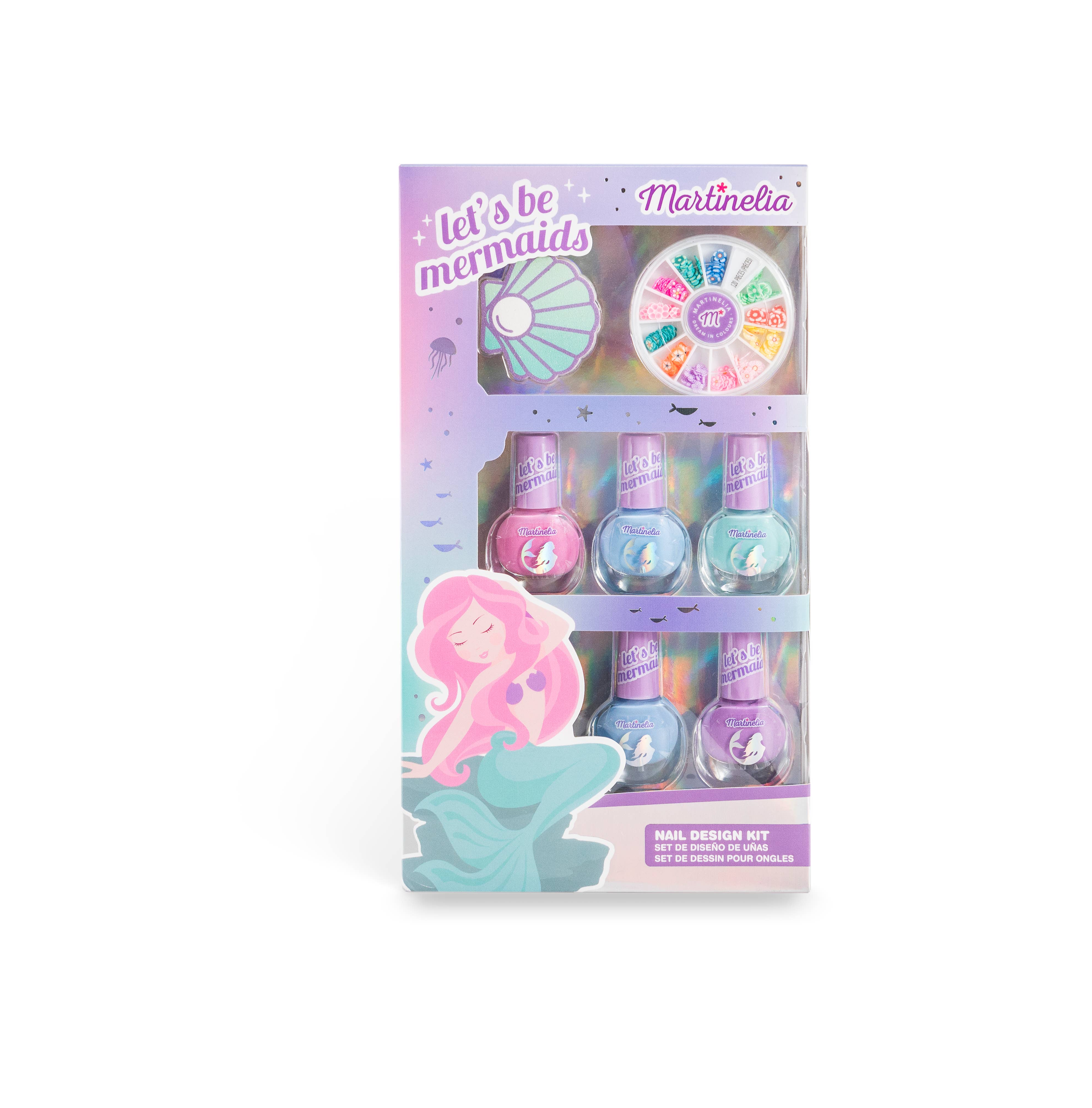 Toysmith - Wholesale Nail Polish - Kids - Martinelia Let's Be Mermaids Nails Design Kit