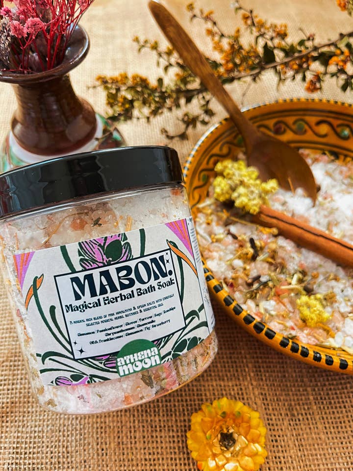MABON Magical Herbal Bath Soak voor wholesale door ATHENA MOON APOTHECARY