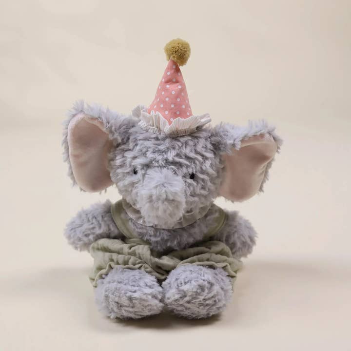Coco Village - Wholesale Stuffed/plush toy – Kids & baby - Elephant Birthday Plush Toy3