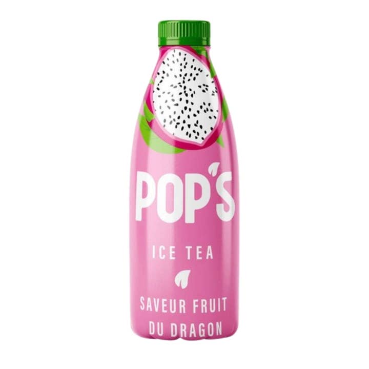 Pop’s Ice Tea Fruit Du Dragon FR 6x1L pour la vente par CargoPirate