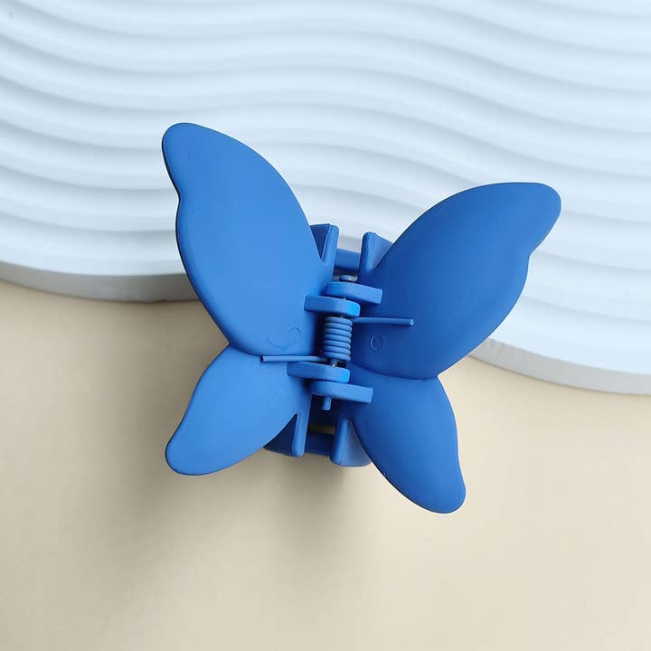 ACCITY - Wholesale Hair Clip - Women's - Matte Butterfly Hair Claw Clip – Strong & Stylish_CWAHA008745