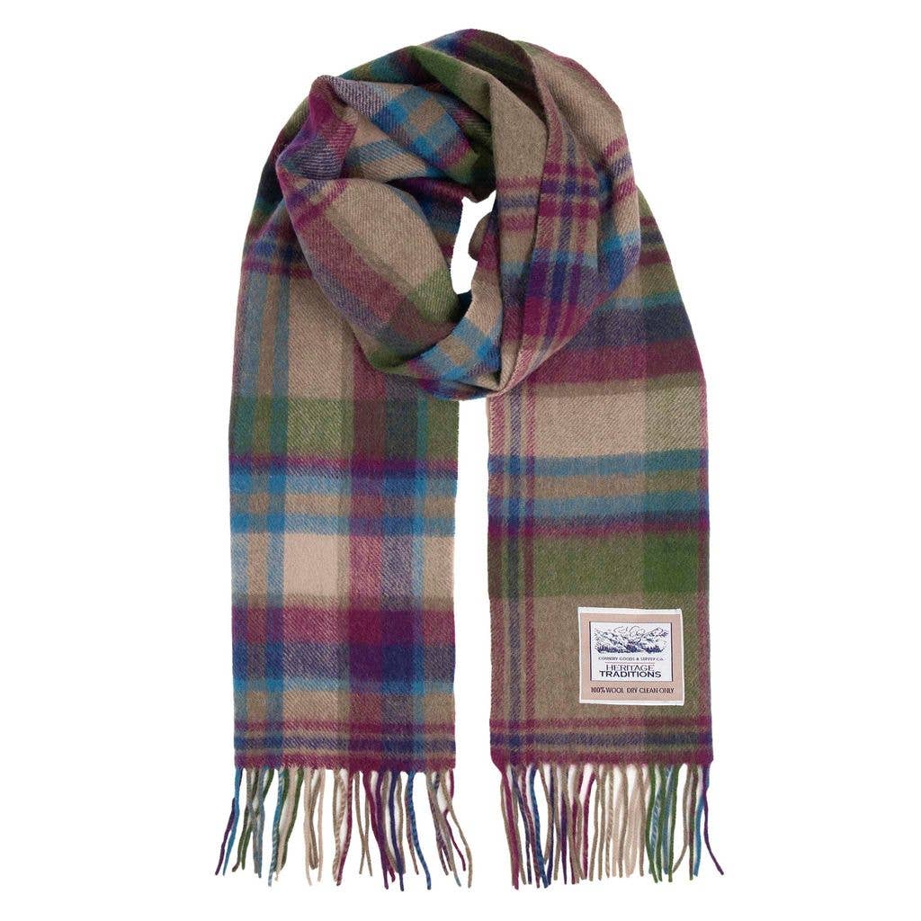 Eurostick - Wholesale Scarf - Unisex - Pure Wool Tartan Check Scarf19