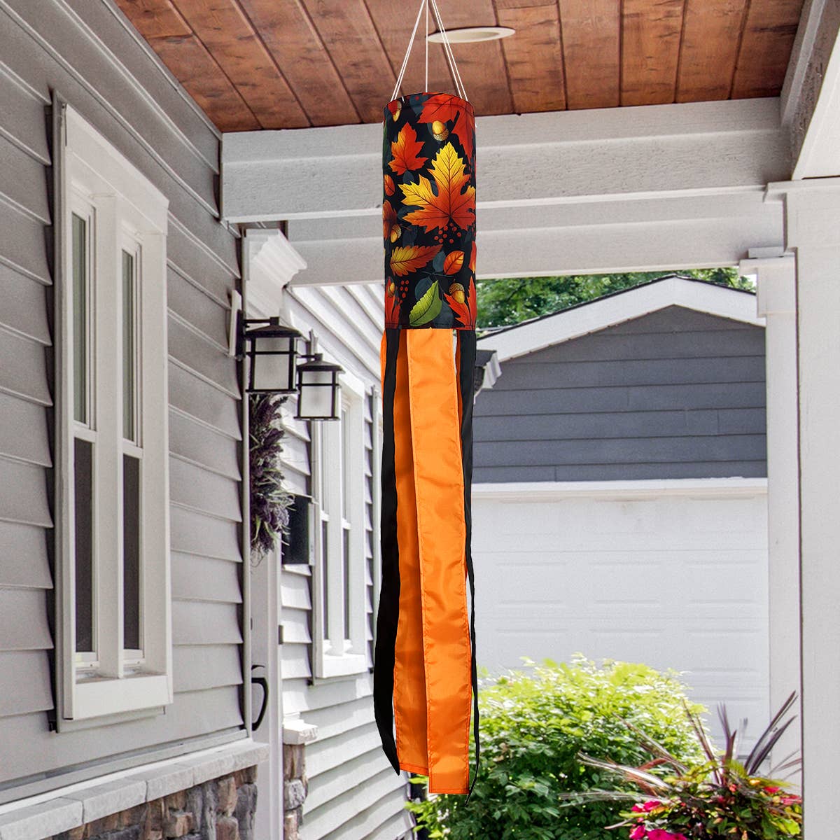 Briarwood Lane - Wholesale Wind Chime - Autumn Color Leaves Wind Spinner1