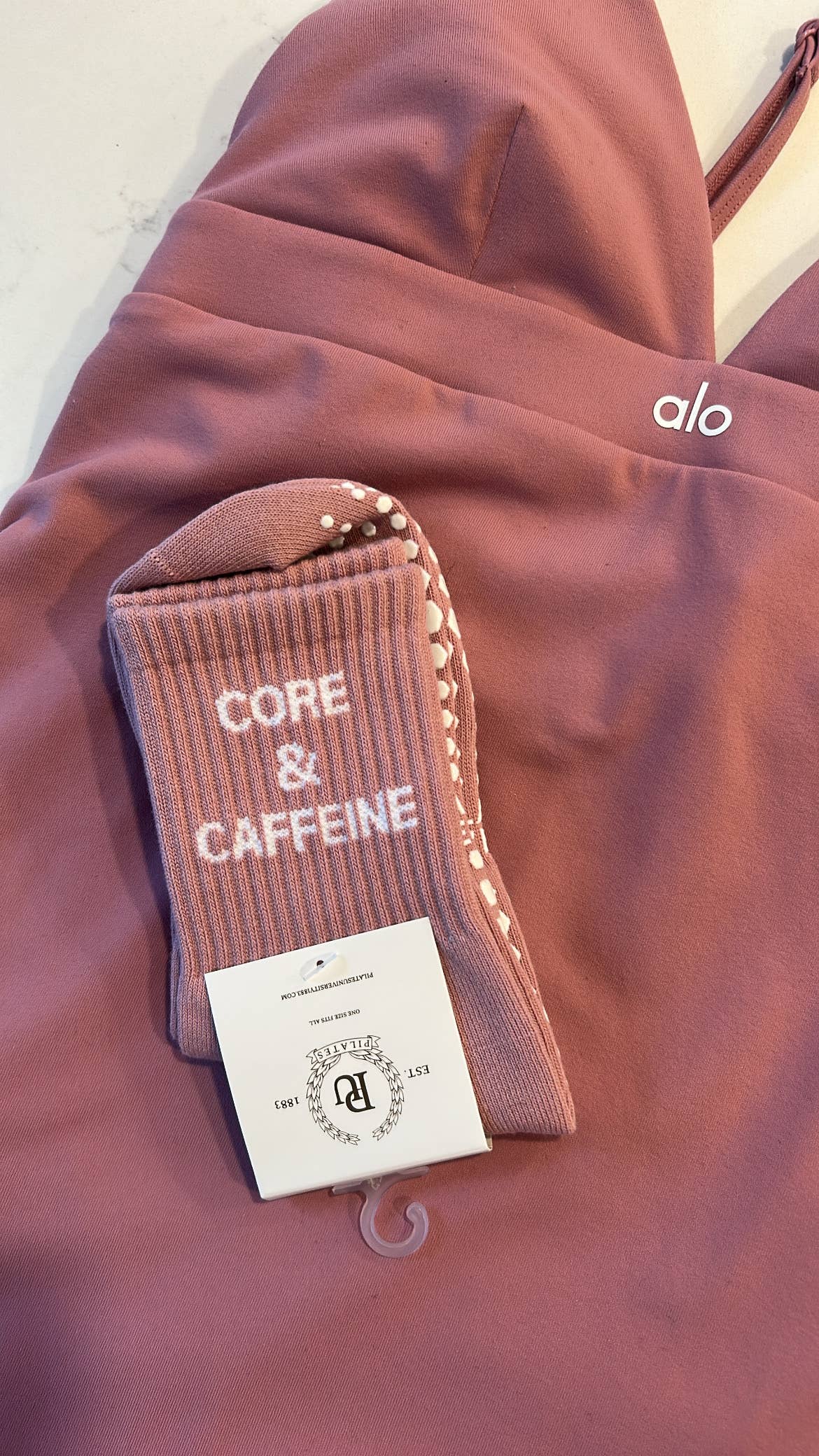 Pink CORE & CAFFEINE for wholesale on Faire4