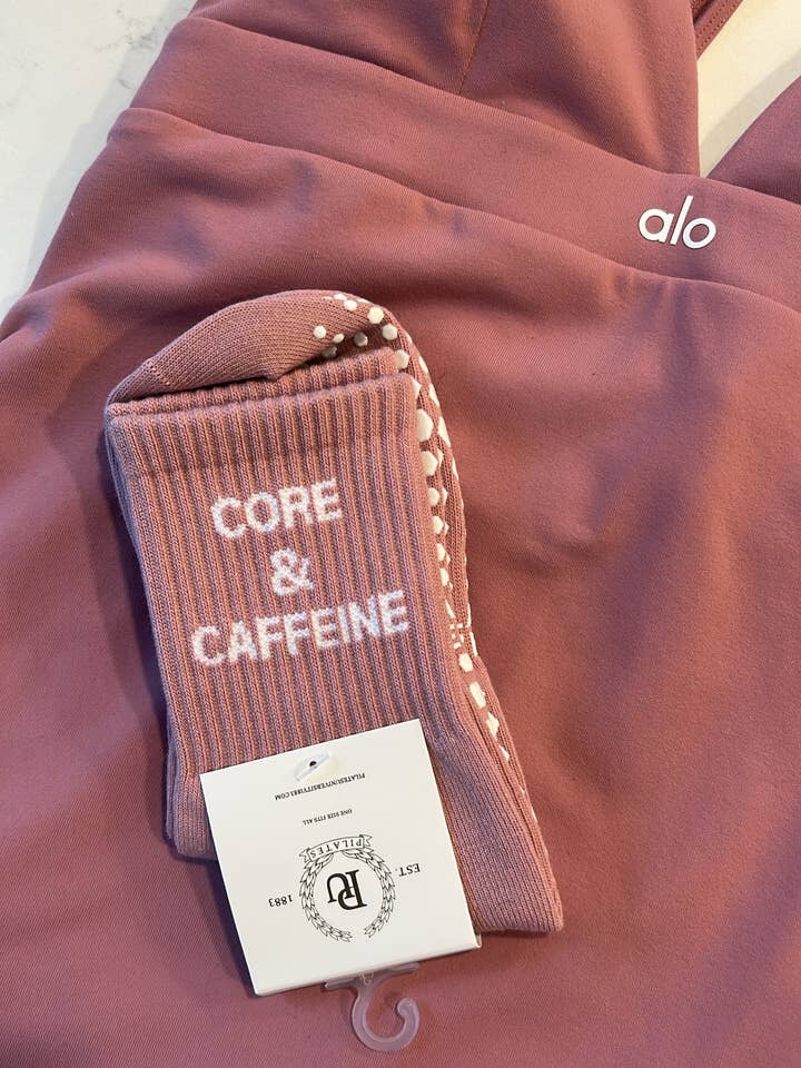 Pink CORE & CAFFEINE for wholesale on Faire4