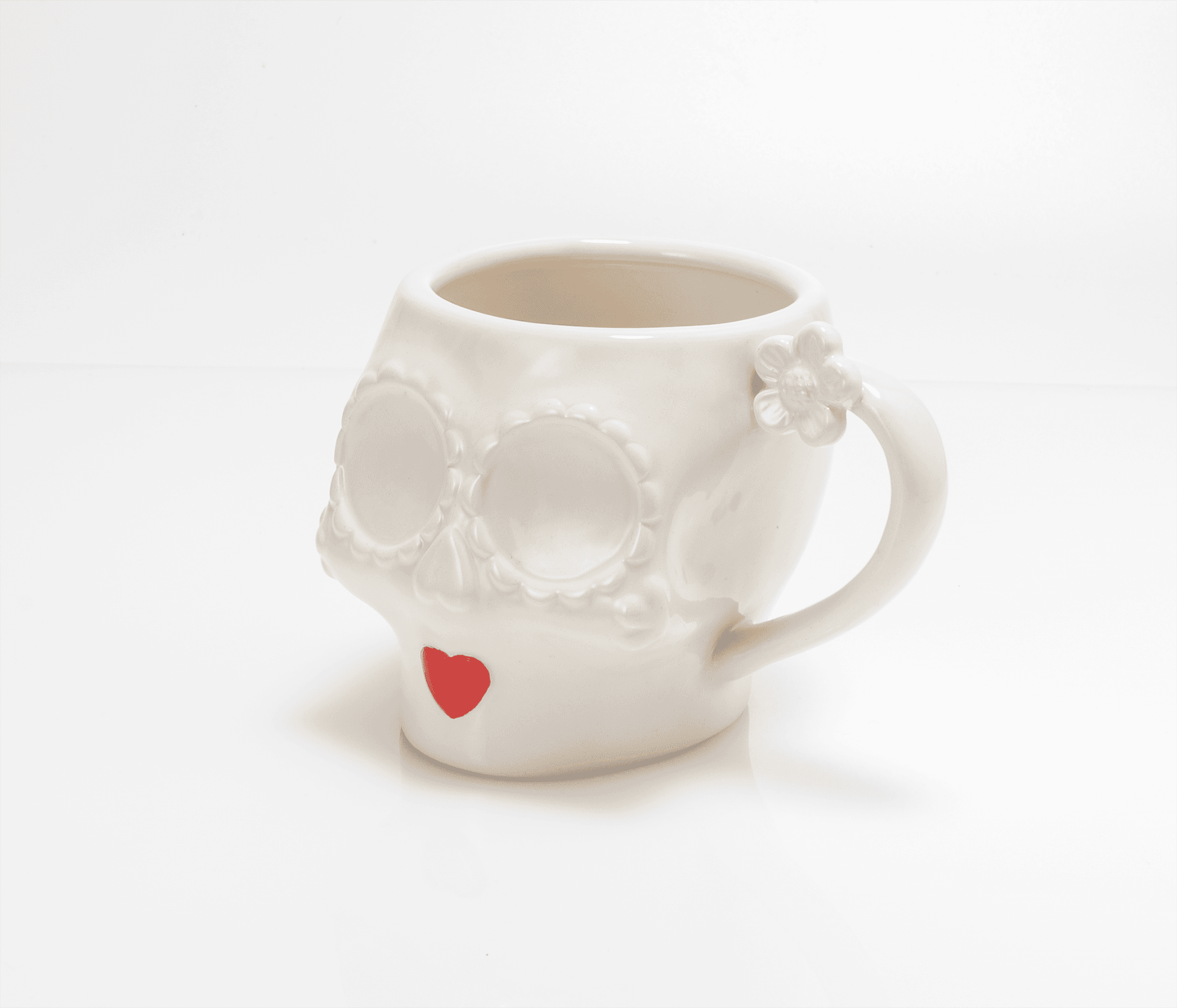 Mustard - Wholesale Coffee Mug - Sugar Skull Mug Femail4