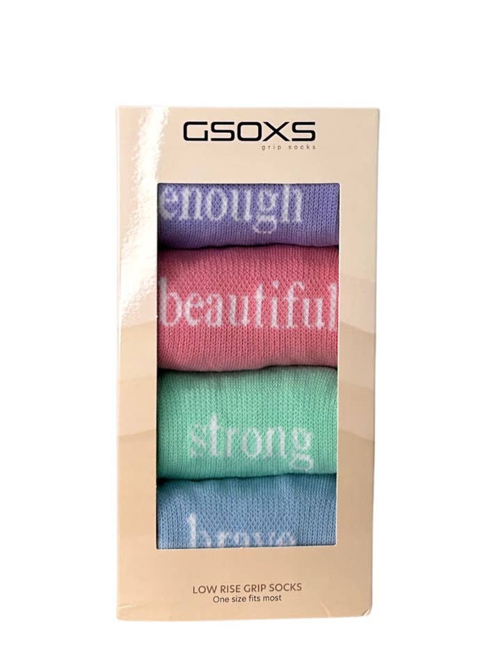 Calzini Antiscivolo per Amore di Sé Confezione da 4.2 per la vendita all'ingrosso da parte di GSOXS