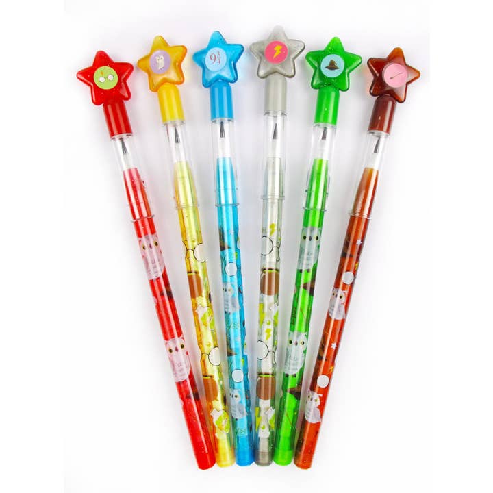 Tiny Mills - Wholesale Pencil - 24 Pcs Wizard Multi Point Pencils