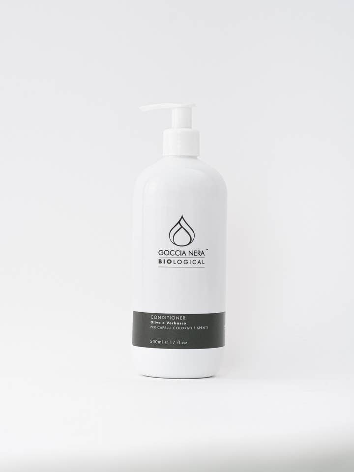 Acondicionador Orgánico de Olivo y Verbascum para Cabello Teñido para venta al por mayor de Goccia Nera