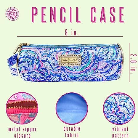 Lilly Pulitzer by Lifeguard Press - Wholesale Pencil Case/Pouch - Pencil Case, Happy As A Clam2