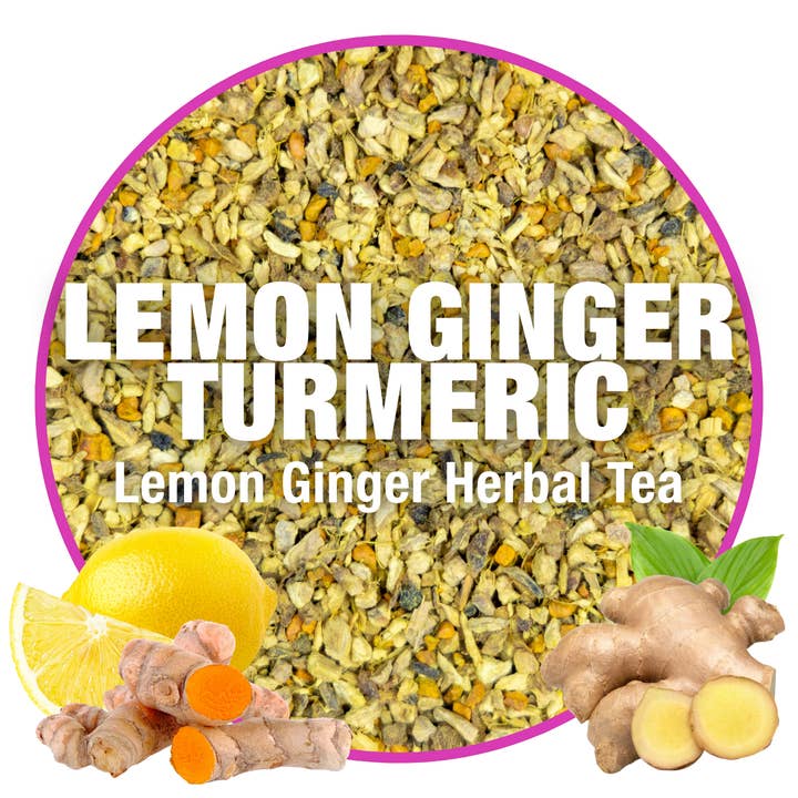 Lemon Ginger Turmeric - Lemon Ginger Herbal Tea for wholesale by Tiesta Tea Company