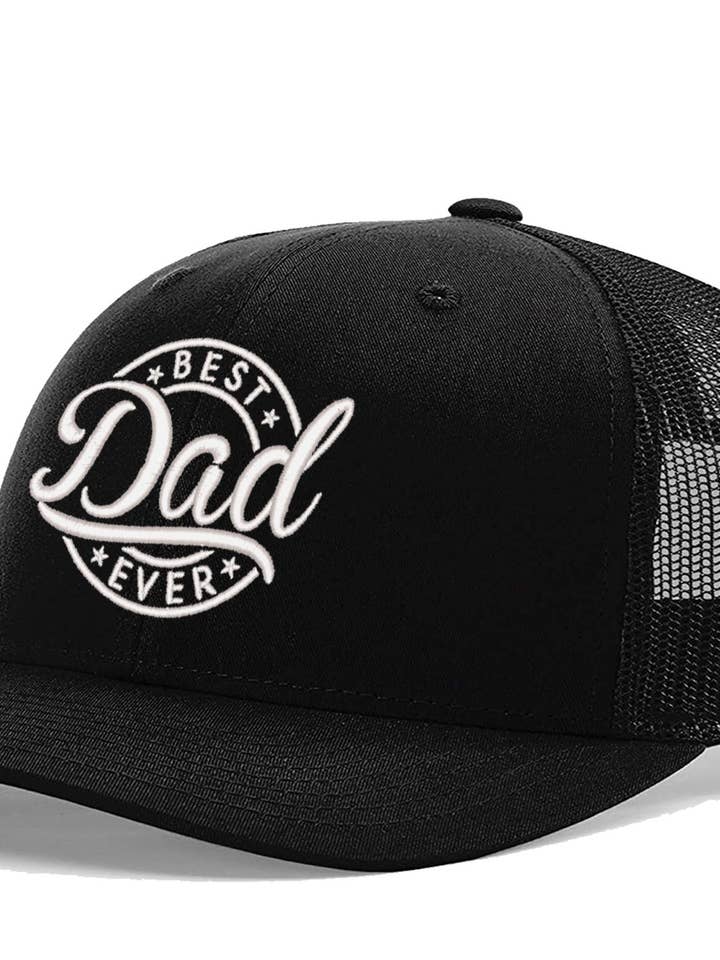 Best. Dad. Ever Father's Day Embroidered Trucker Hat for wholesale by Multi-Vendor Sales