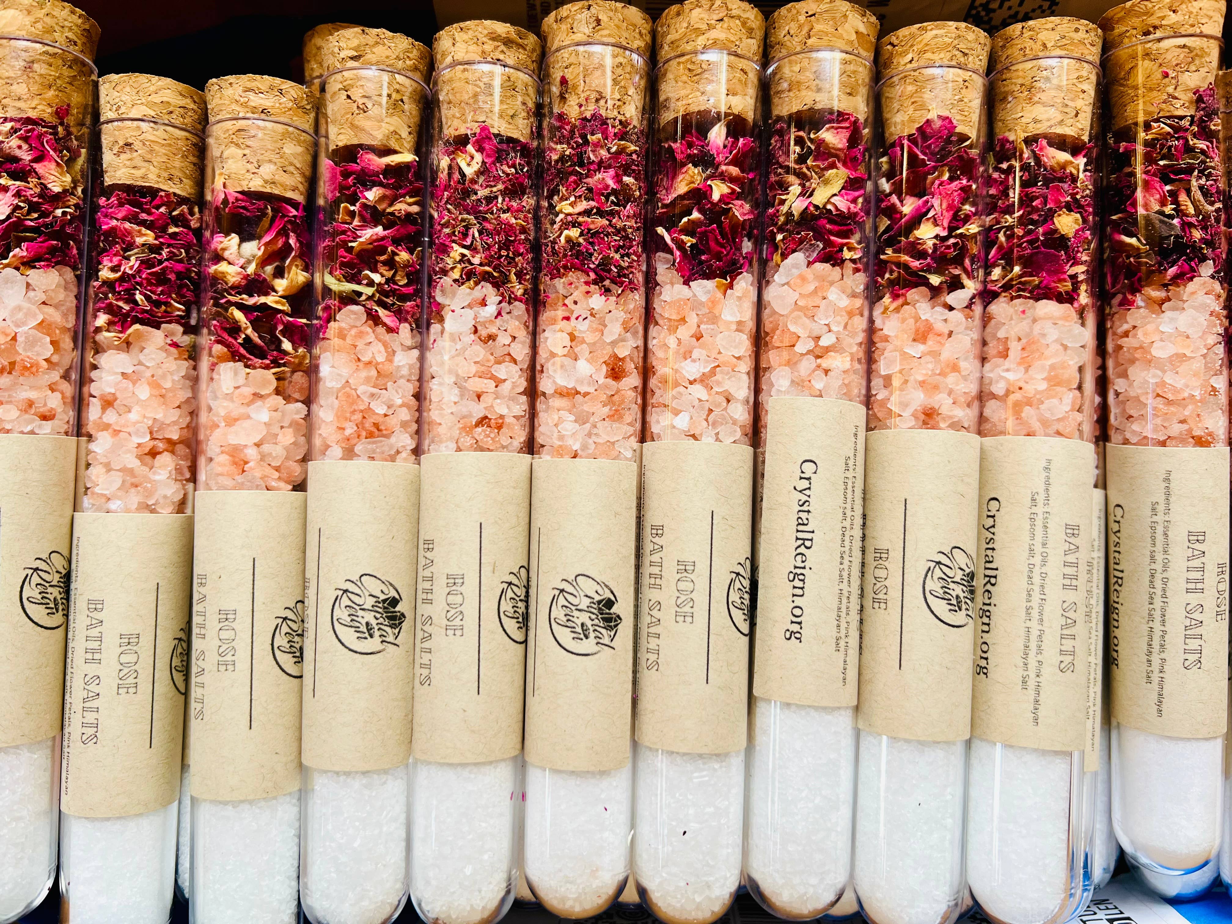 WhatCallsTheHeart – wholesale Badsalt – Rosbadssalt i rör, storpack8