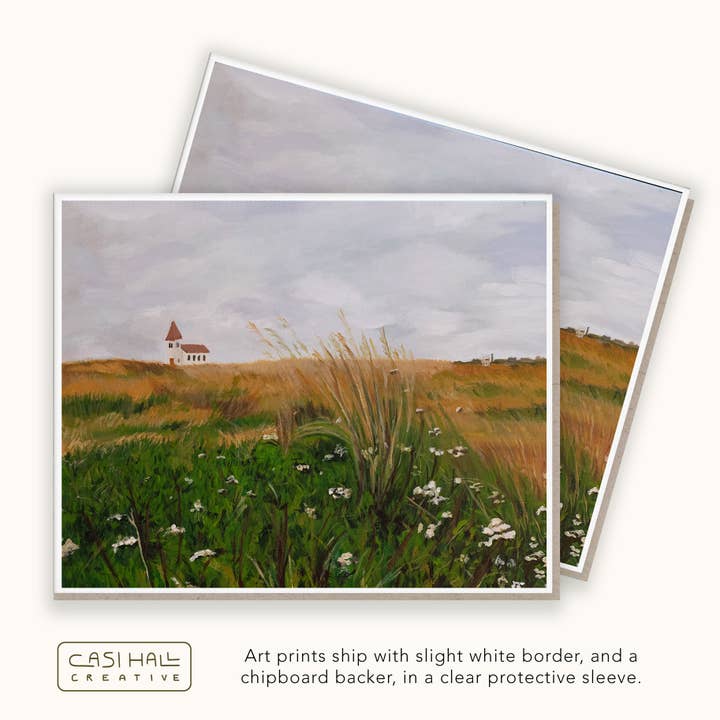 Omie Oh My! - Wholesale Art Print - Icelandic Flowers Landscape Fine Art Print2