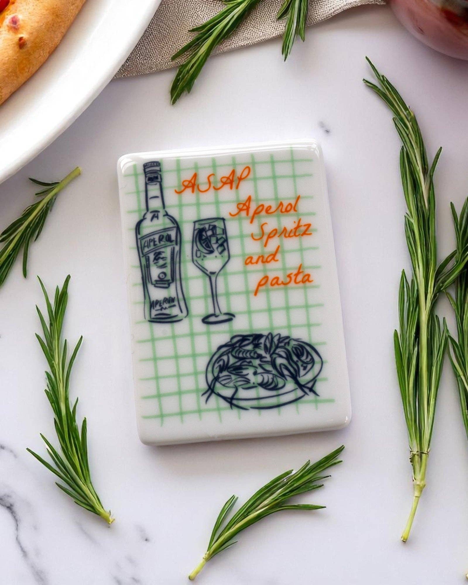 Sovende Bjorn – wholesale Magnet – ASAP, Aperol Spritz and pasta Fridge Magnet