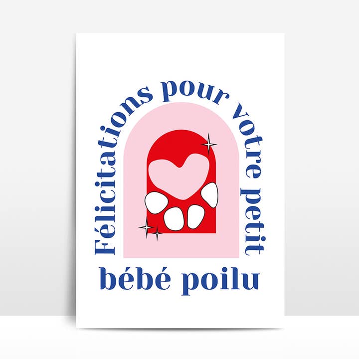 Lemon.lemoff - Wholesale Baby Card - Congratulations pet card - hairy baby cat0