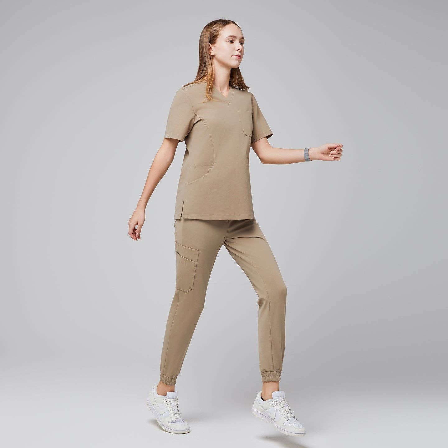 ZENIR – Engroshandel Sygeplejeruniform – til kvinder – ZENIR W-Soft stretch skrubtop til kvinder13