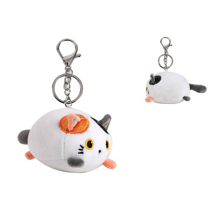 Orange Cat Keychain for wholesale by I-Total, I-Drink