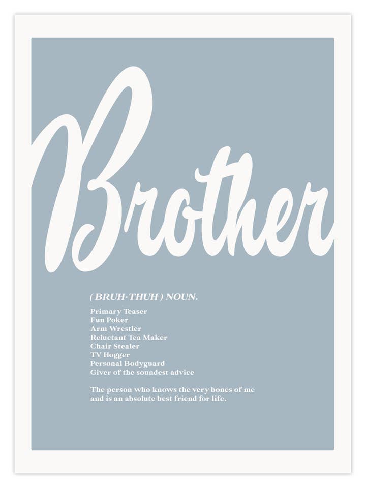 Bror for engroshandel hos Dusty Boy Designs