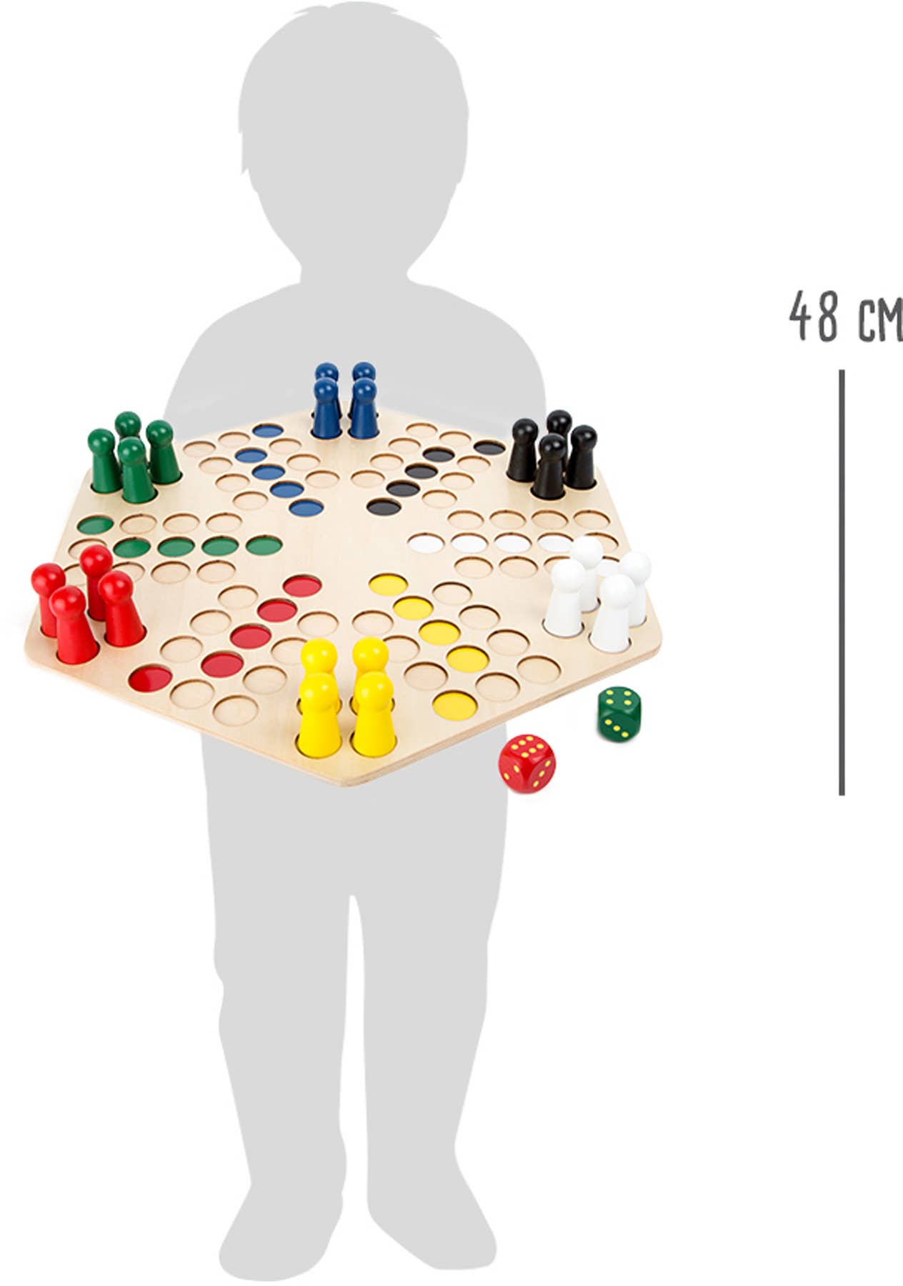 small foot - Wholesale Board Game - Ludo for 6 Players3