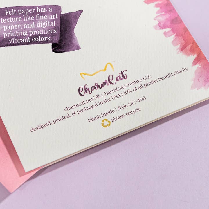 CharmCat - Wholesale Everyday Greeting Card - You’re the Crit Card — Dungeons and Dragons Card