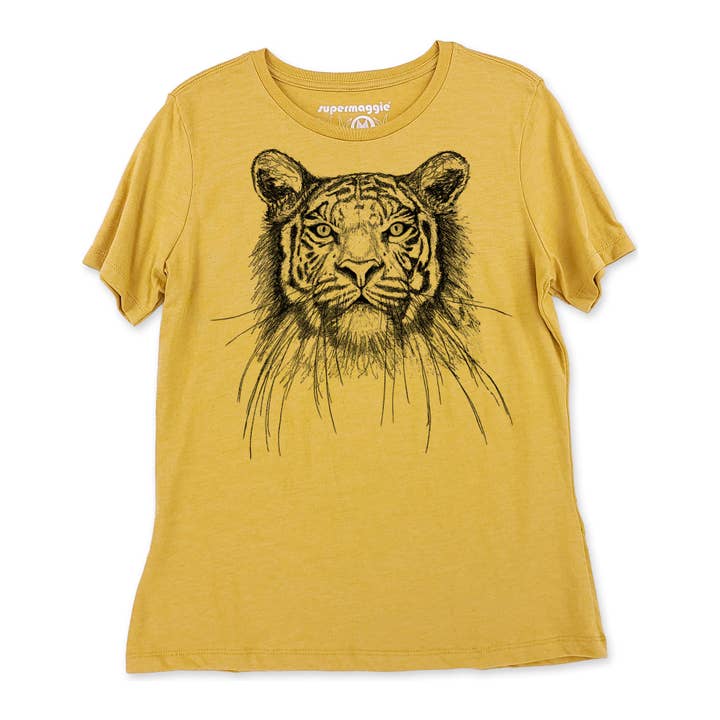 Tiger Calliope Tee for wholesale by Supermaggie @ Faire