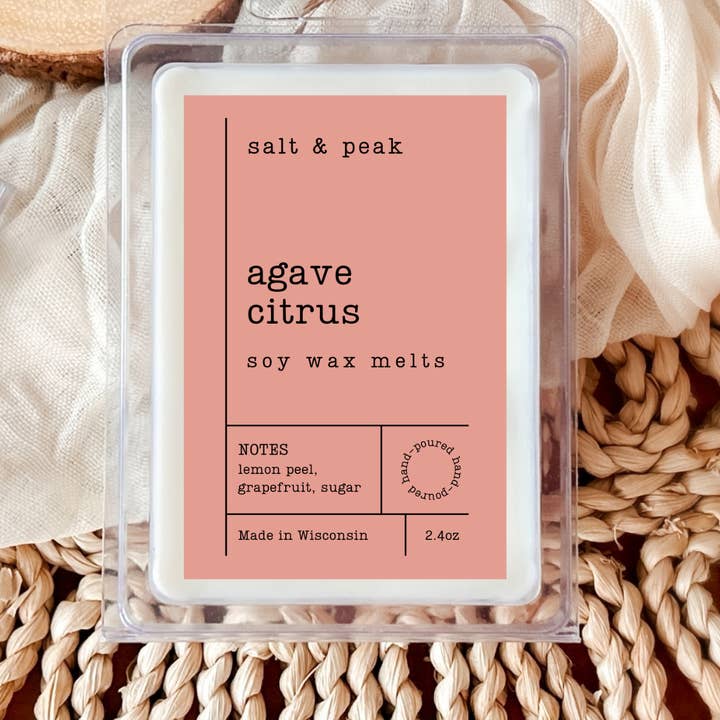 Cialde di cera Scaldacera Tartine a conchiglia Candele senza fiamma per la vendita all'ingrosso da parte di Salt & Peak