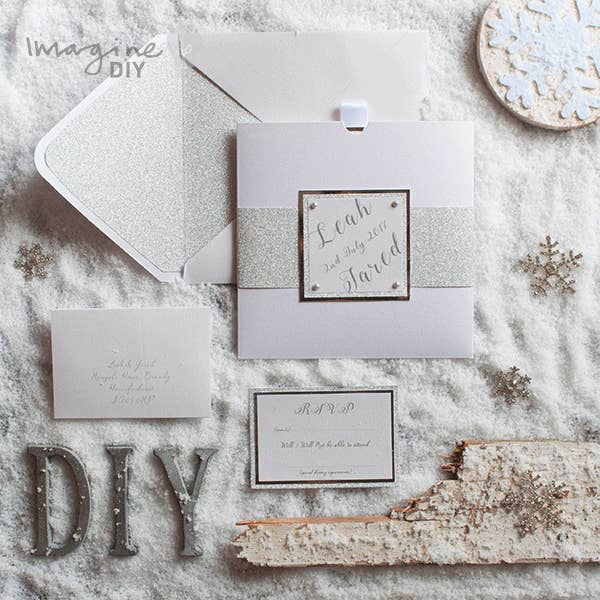 Imaginediy – wholesale Craft supplies – Glitter Paper Sterling Silver1