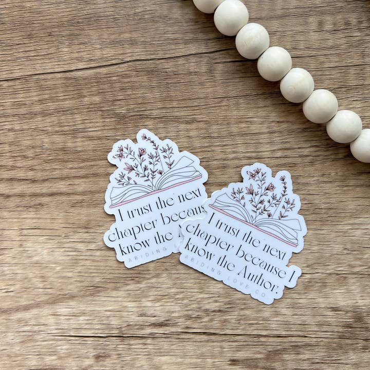 Abiding Love Co. - Wholesale Sticker - Next Chapter Sticker
