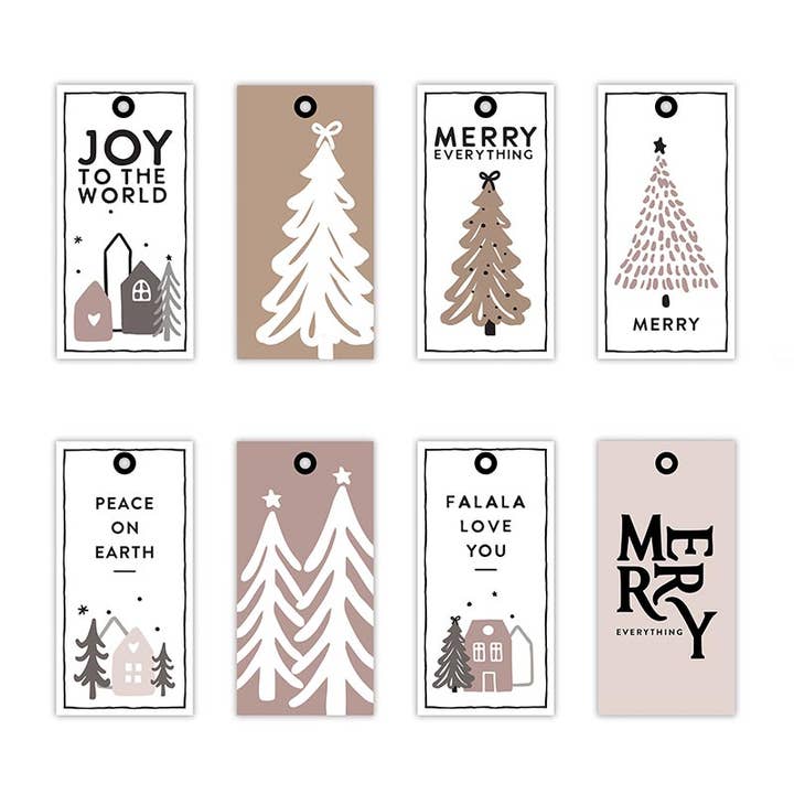 Santa Barbara Design Studio by Creative Brands - Wholesale Gift Tag - Gift Tag Book - Christmas Village