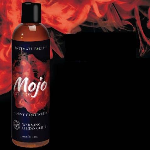 Intimate Earth - Wholesale Personal Lubricant - MOJO Horny Goat Weed Libido Warming Glide 120ml/4oz1