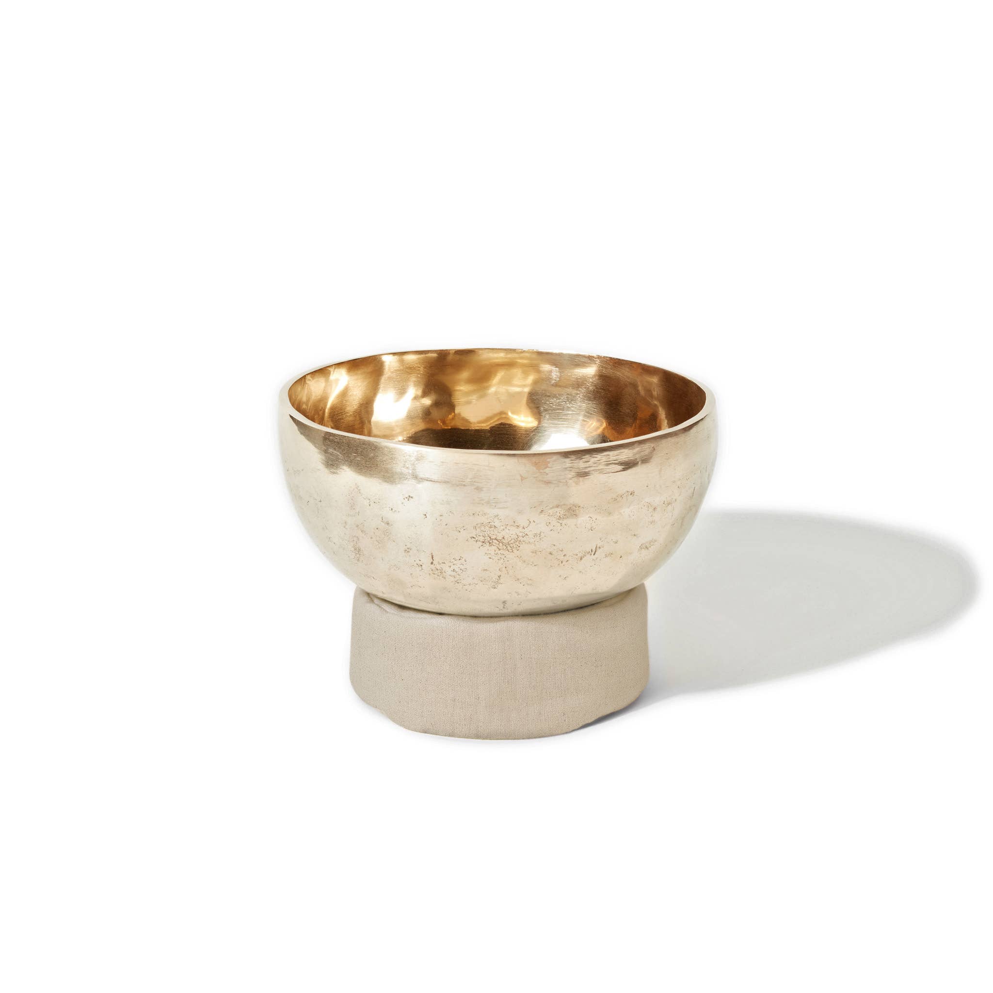 renoo || meditation goods for the modern home - Wholesale Meditation Supplies - Seven Metals Meditation Singing Bowl - 7" - dune