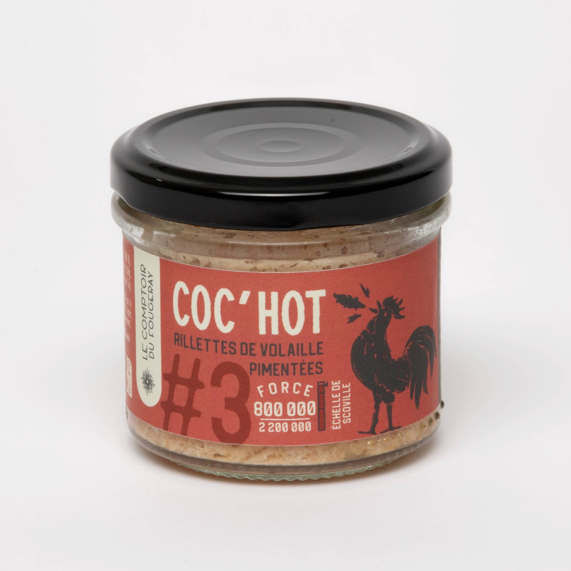 LE MOTTAY GOURMAND - Wholesale Chicken - COC'HOT BOX (Aperitif Game) – 3 spicy poultry rillettes4