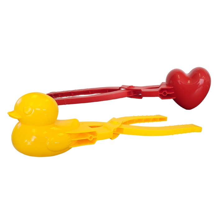 Snowball Shape Makers - Duck and Heart Assortment for wholesale by Wishbone Products