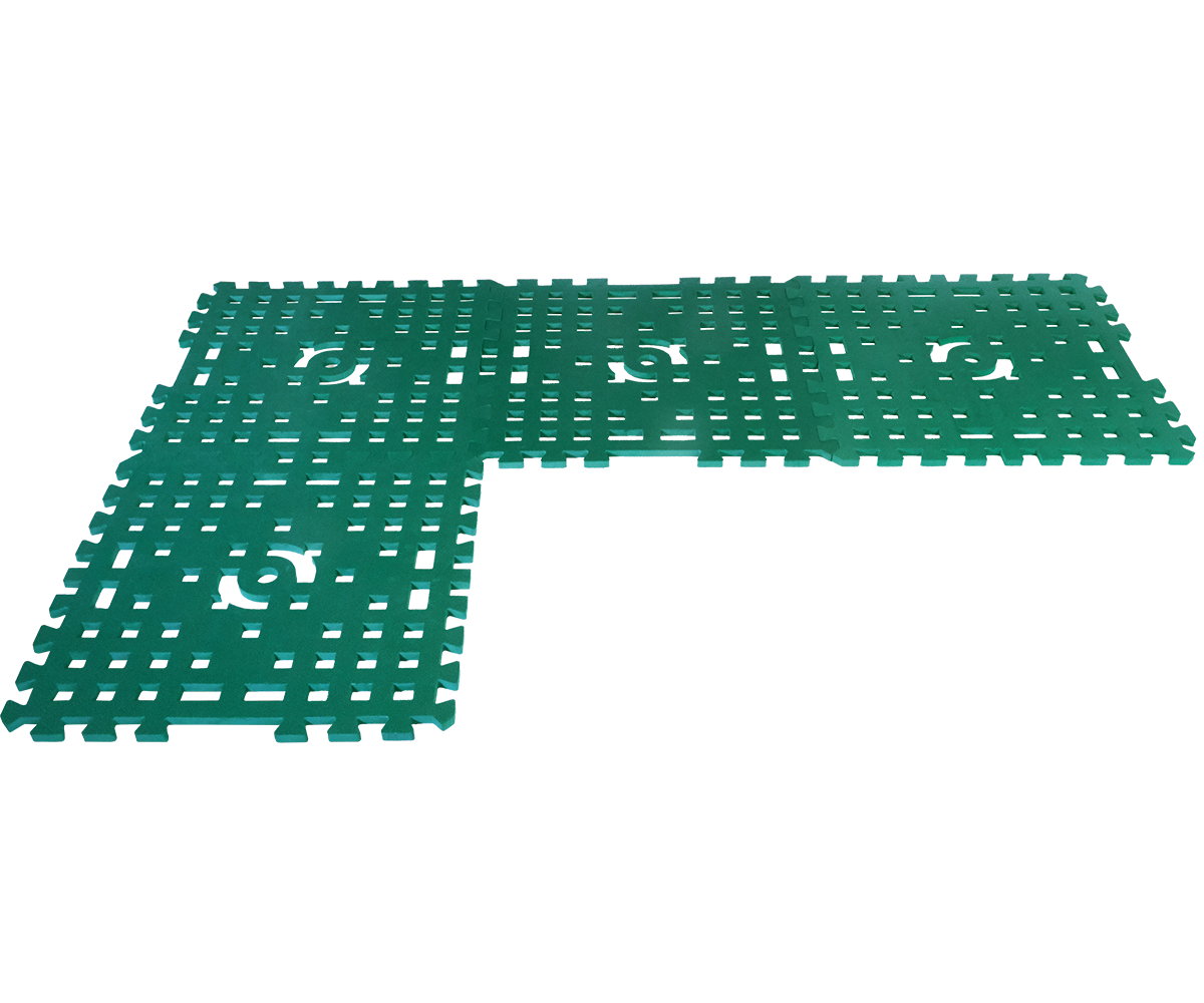 BAKOBA - Vendita all'ingrosso Set di costruzioni - Bambini - Base di costruzione, piastre di gommapiuma per area gioco, 4 pezzi7