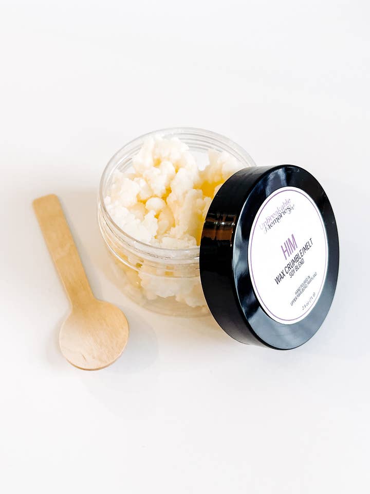 Wax crumbles (scoopable waxmelts) - Him for wholesale by Unbreakable Memories