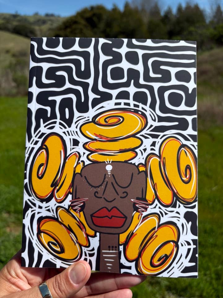 Knots of Gold lined journal for wholesale by Sacred Paintbrush Arts